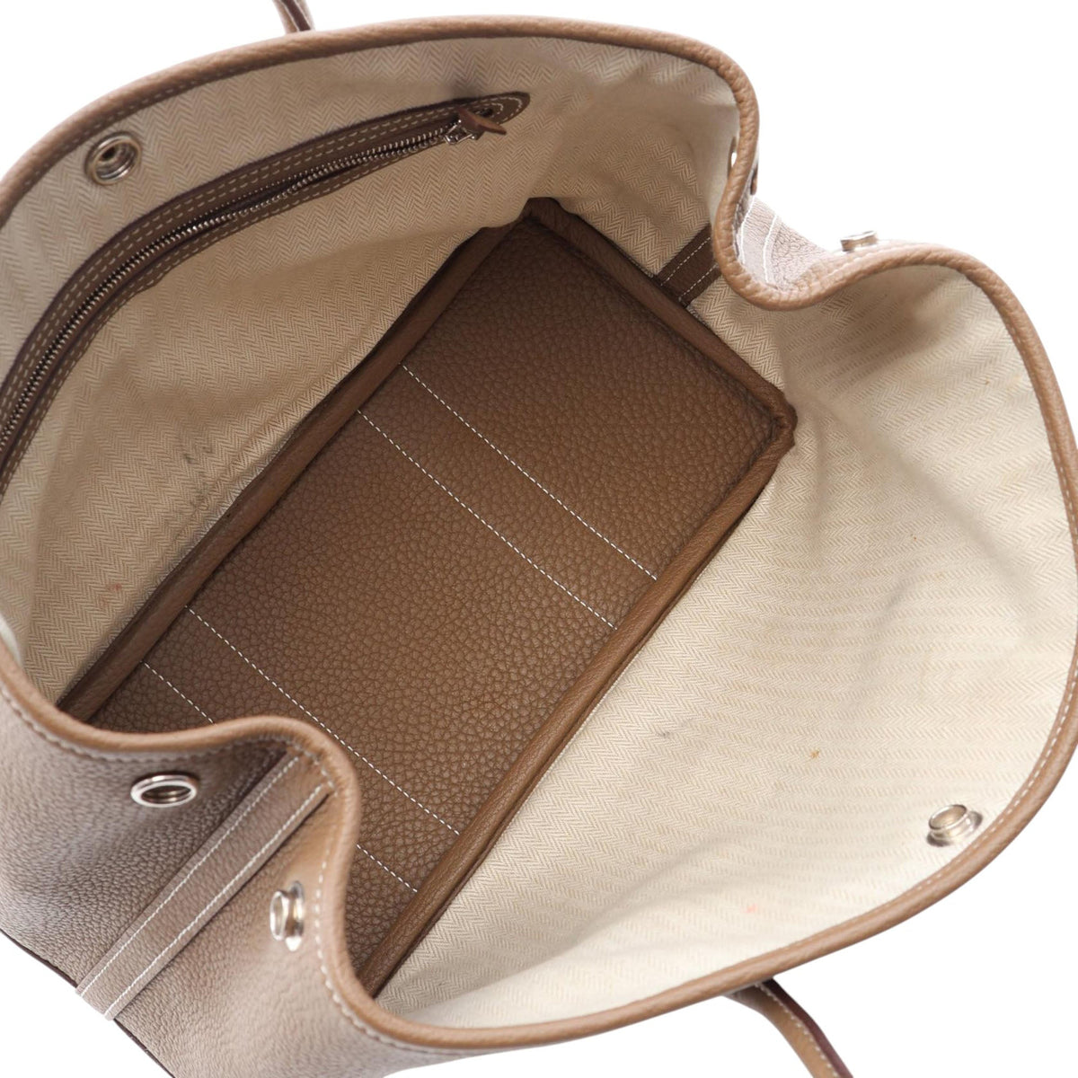 Hermès Negonda Garden Party 30 — Brown