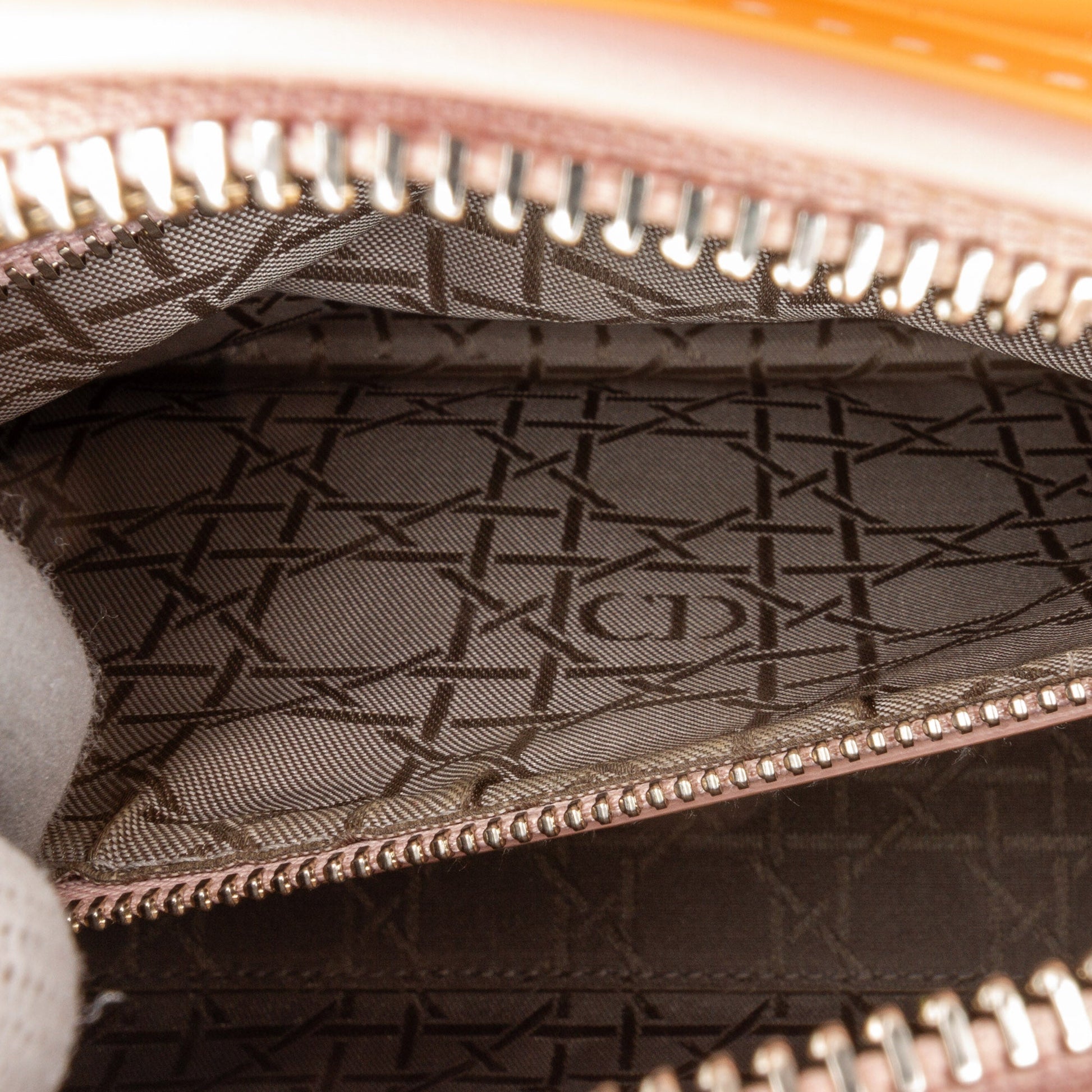 Medium Patent Cannage Lady Dior