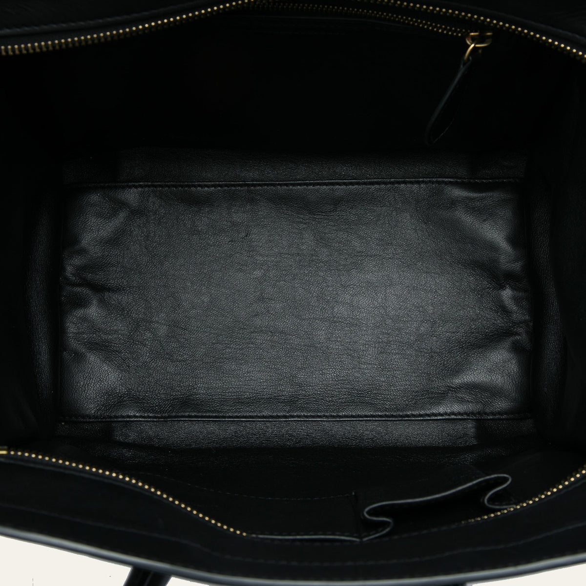 Celine Mini Tricolor Calfskin and Suede Luggage Tote