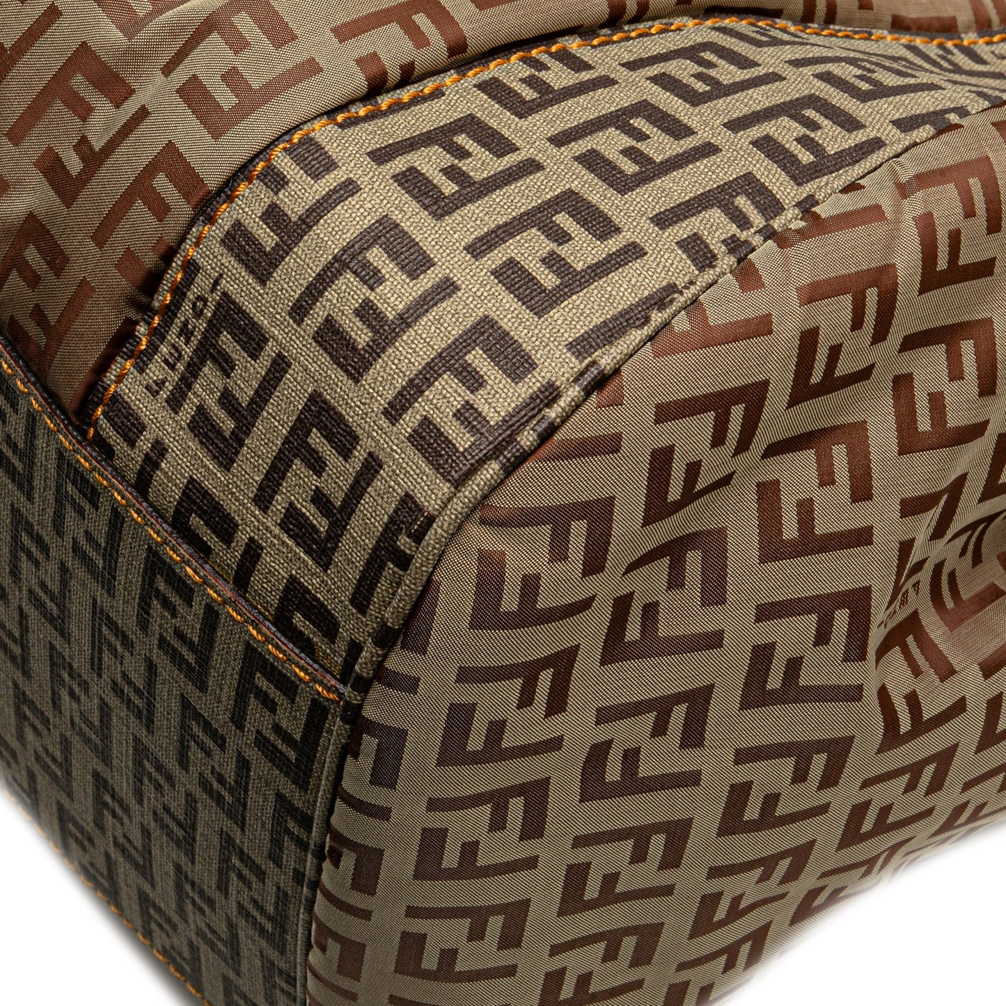 Fendi Zucchino Nylon and Spalmati Grande Pillow Tote
