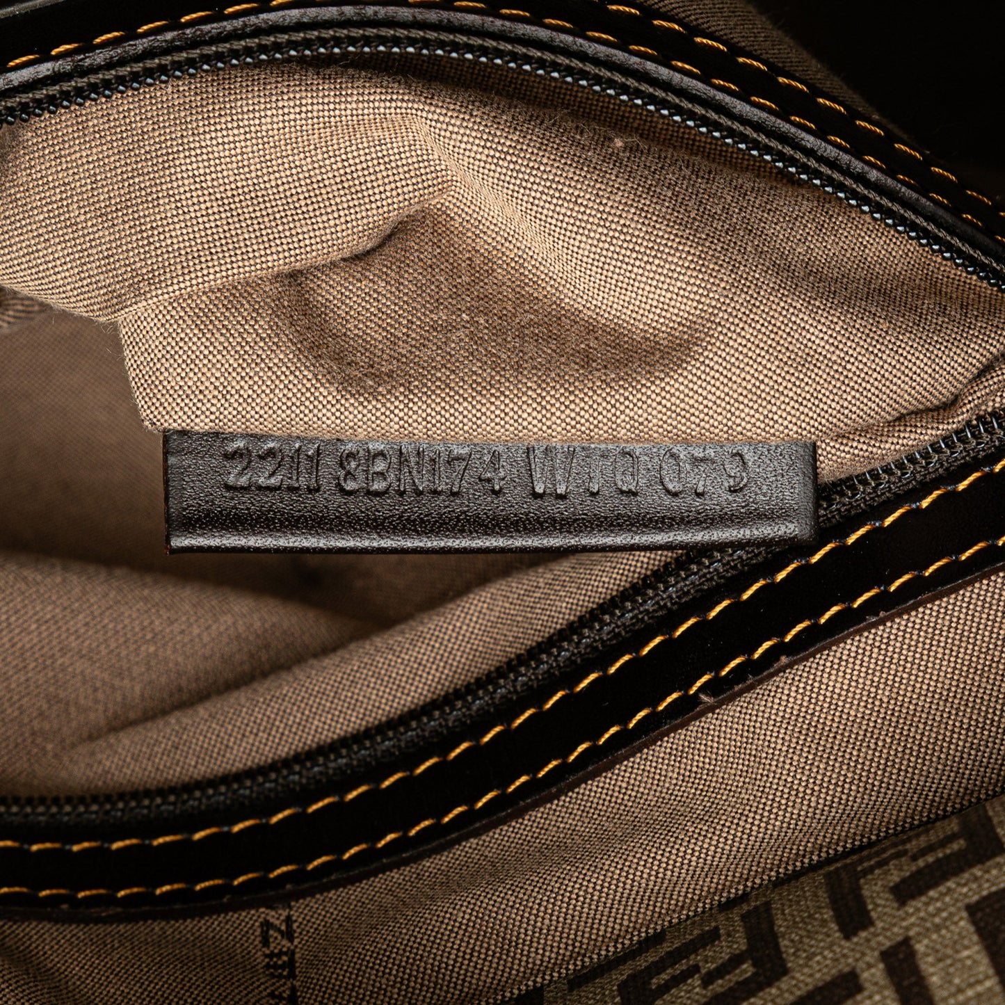 Fendi Zucchino Nylon and Spalmati Grande Pillow Tote