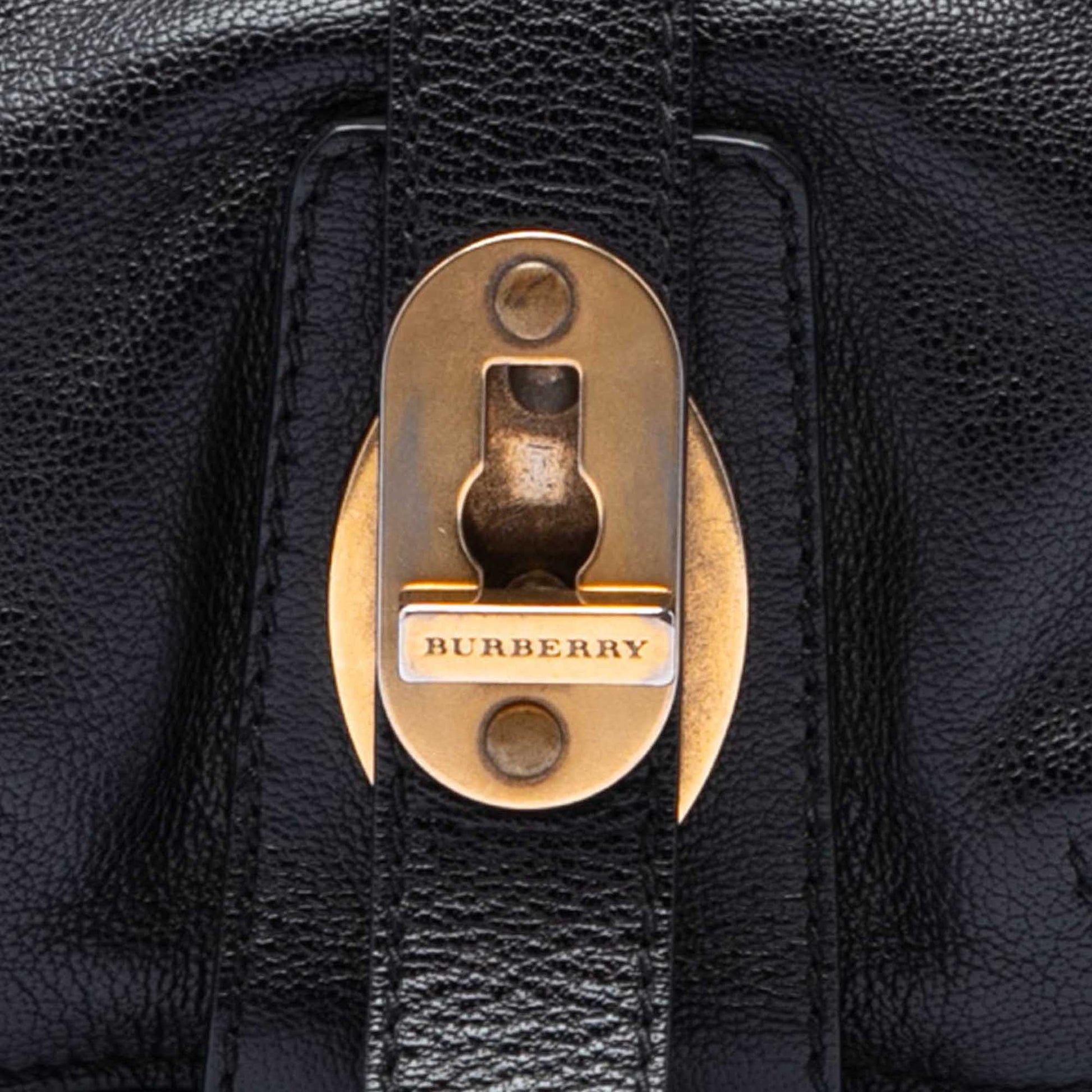 Burberry Small Grained Calfskin Holyoake Crossbody