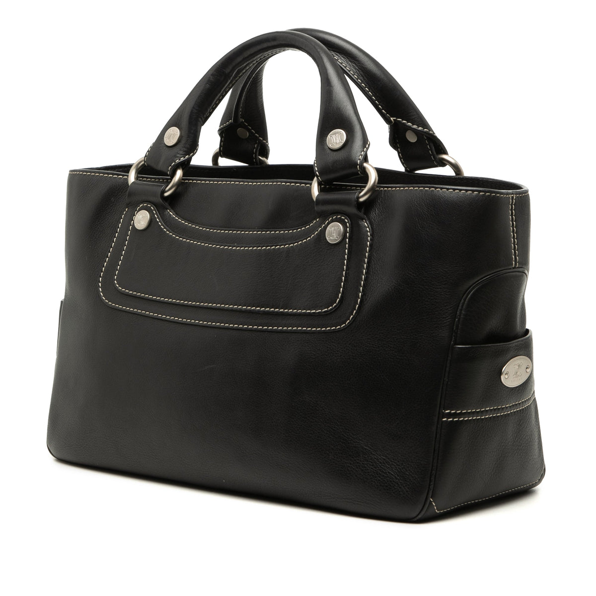 Celine Leather Boogie Handbag