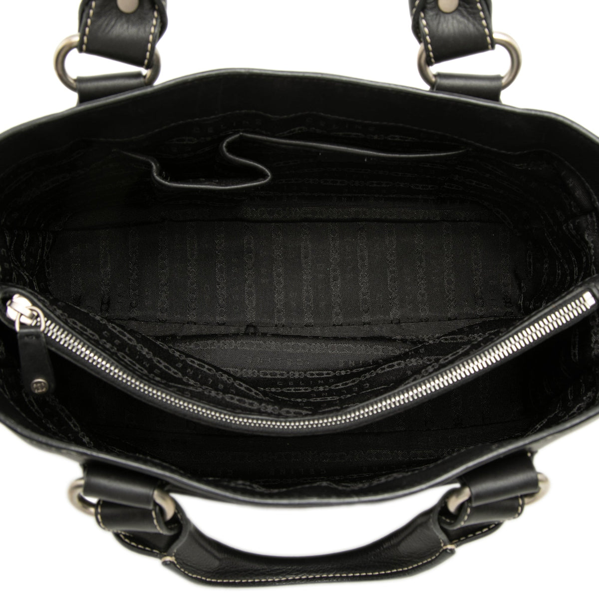 Celine Leather Boogie Handbag
