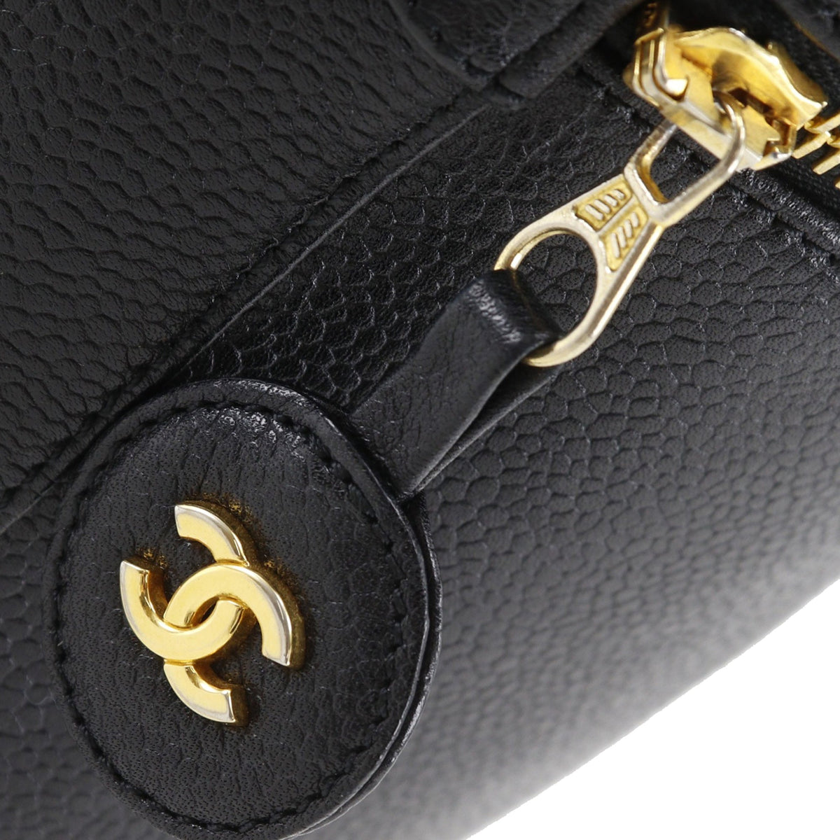 Chanel CC Caviar Vanity Case
