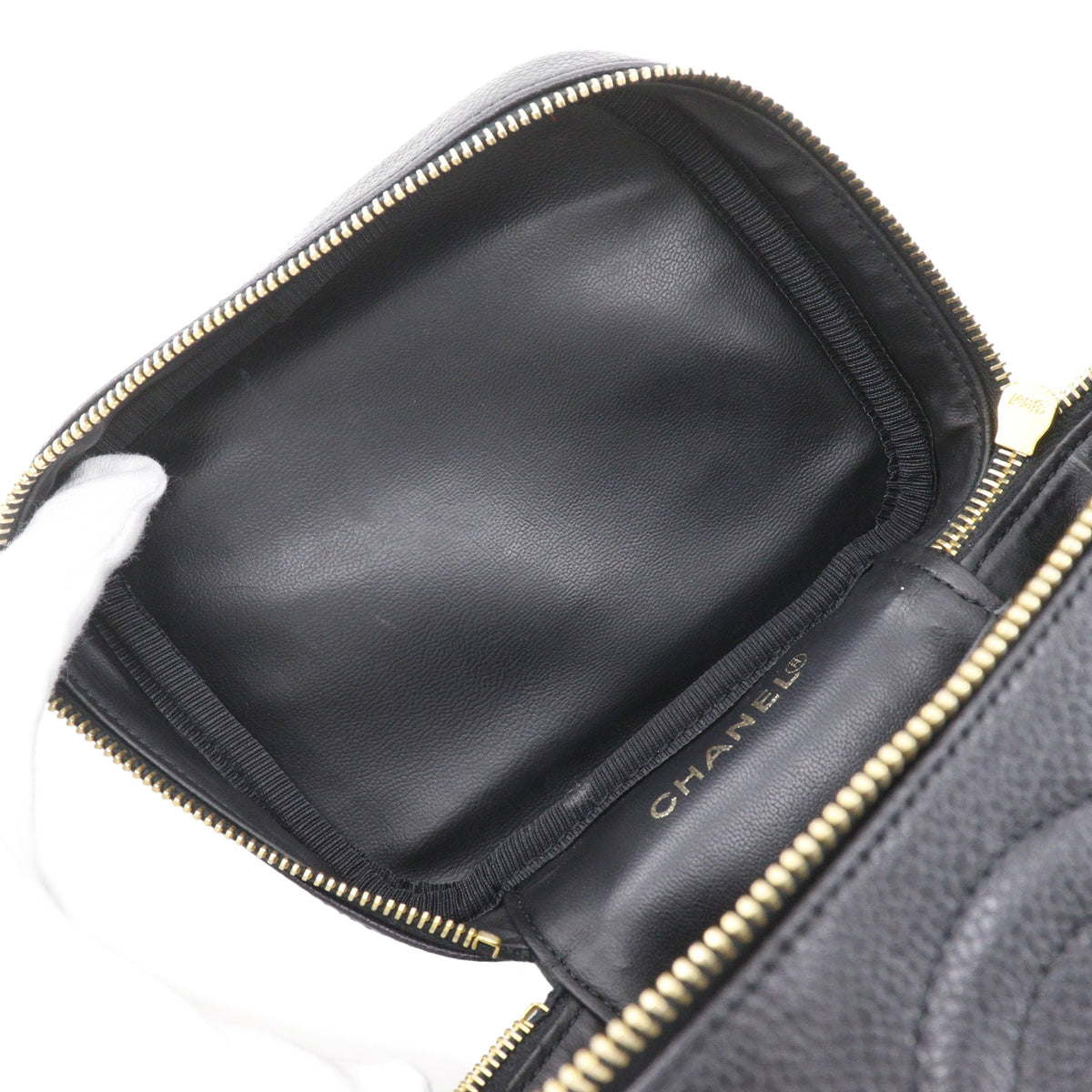 Chanel CC Caviar Vanity Case