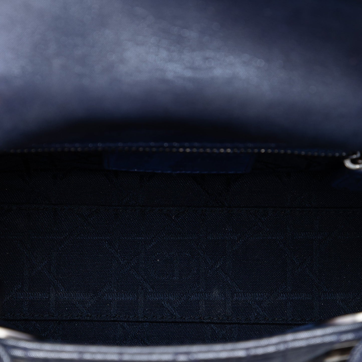 Dior Mini Iridescent Lambskin Cannage Lady Dior