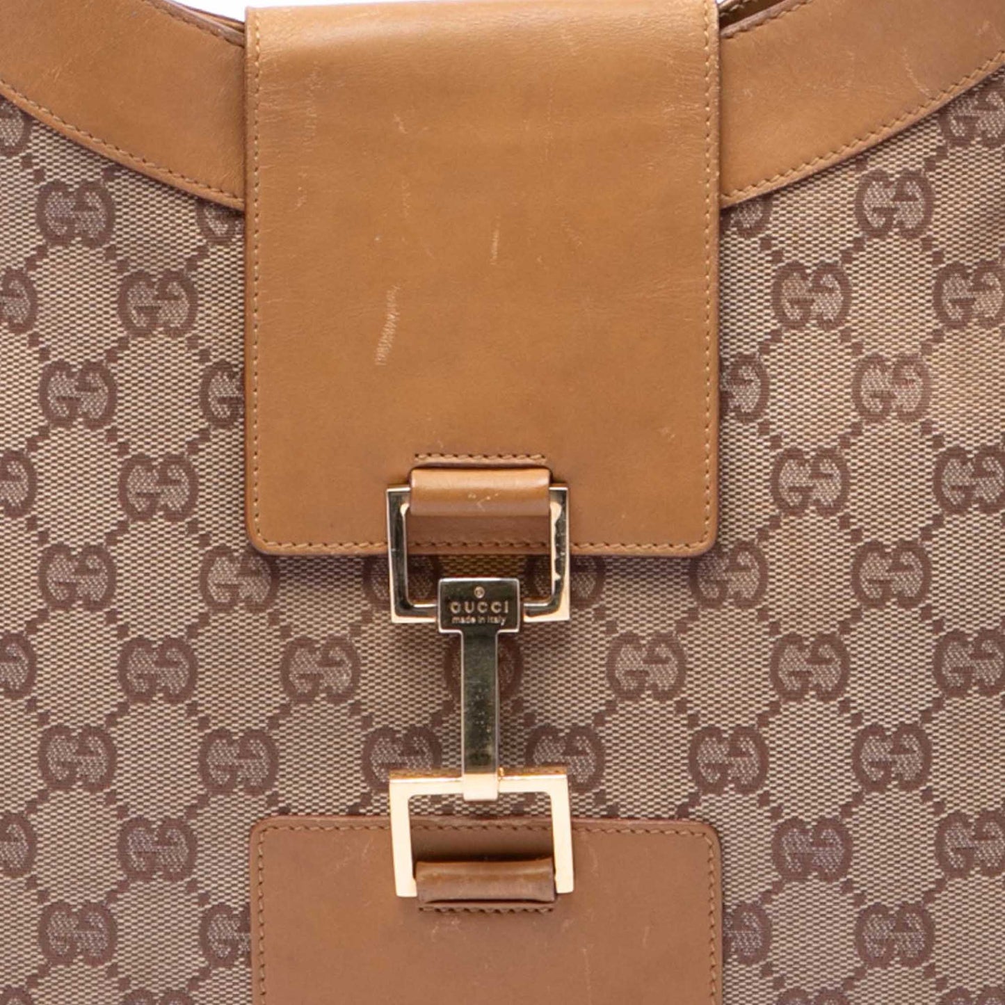 Gucci GG Canvas Jackie Shoulder Bag