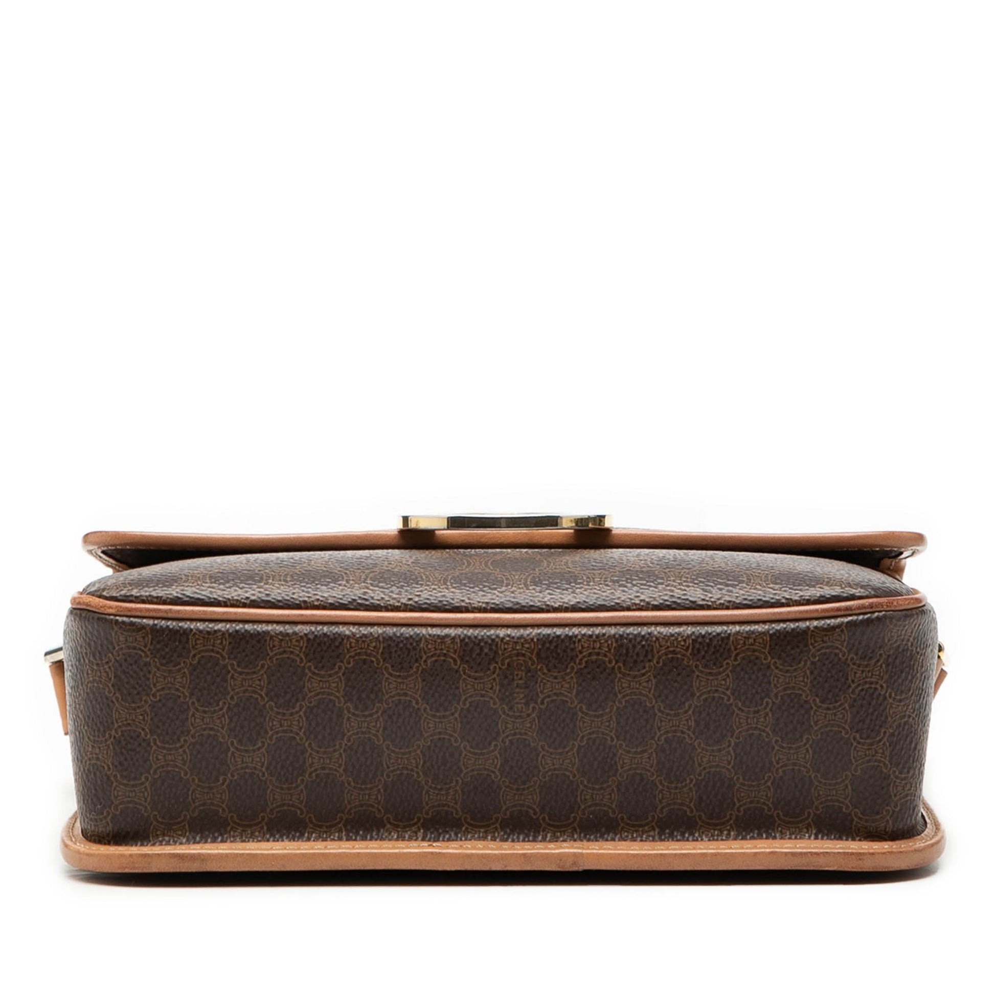 Celine Macadam Coated Canvas Crossbody