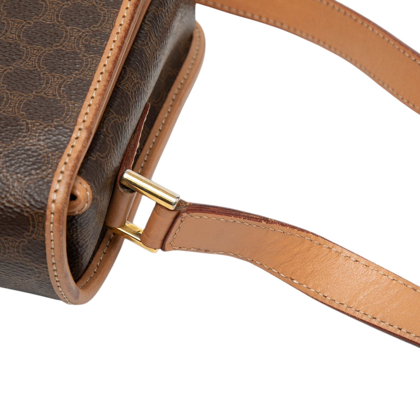 Celine Macadam Coated Canvas Crossbody