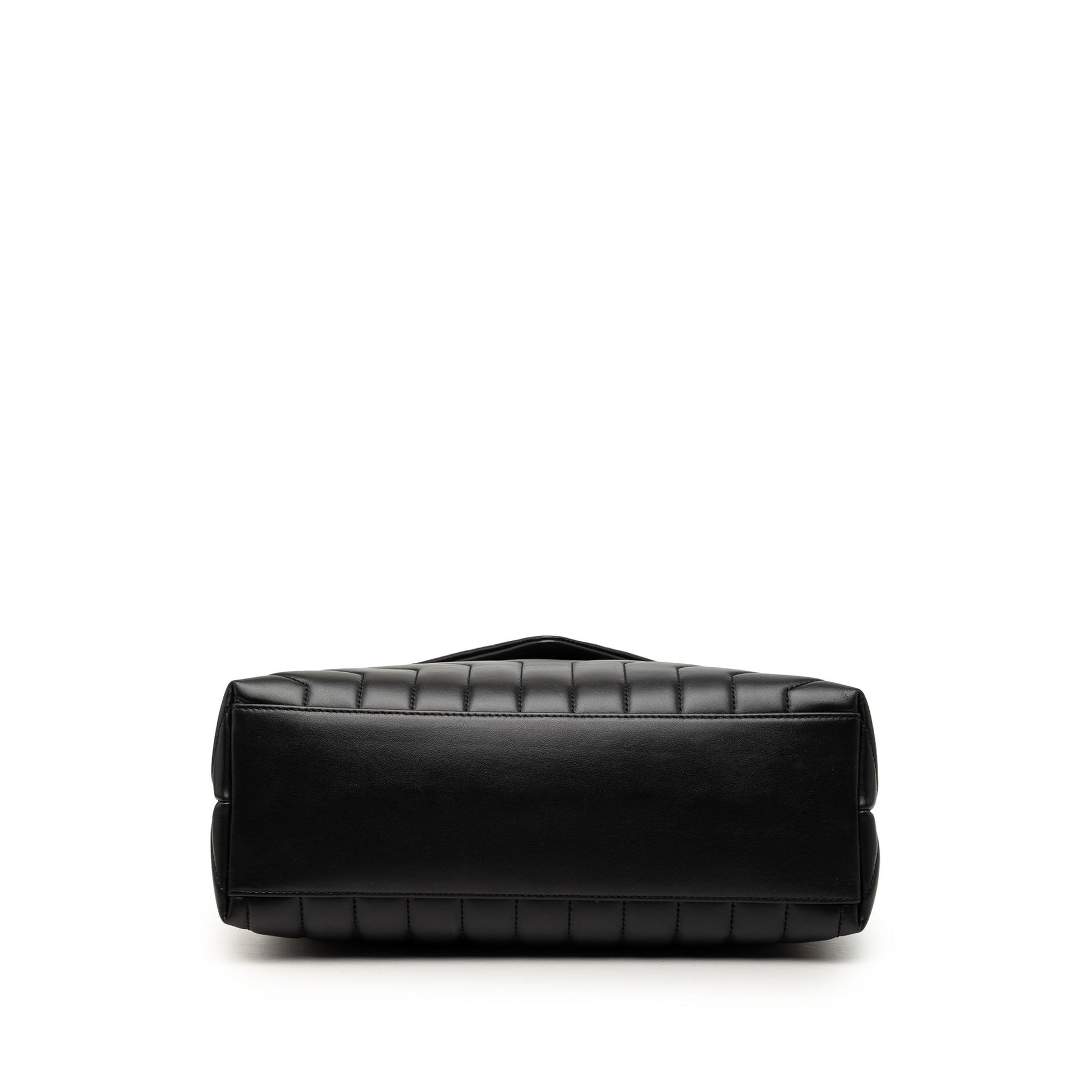 Saint Laurent Medium Matelasse Calfskin Monogram LouLou Shoulder Bag