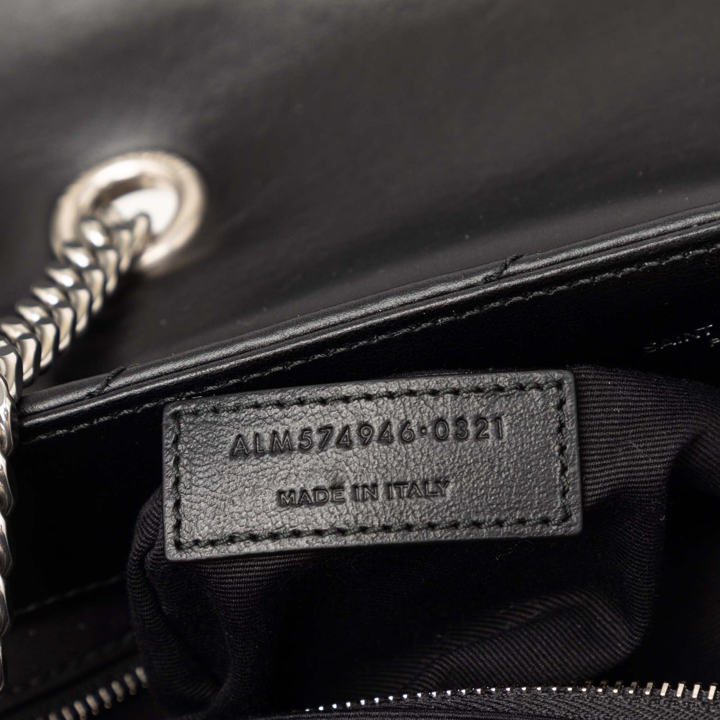 Saint Laurent Medium Matelasse Calfskin Monogram LouLou Shoulder Bag