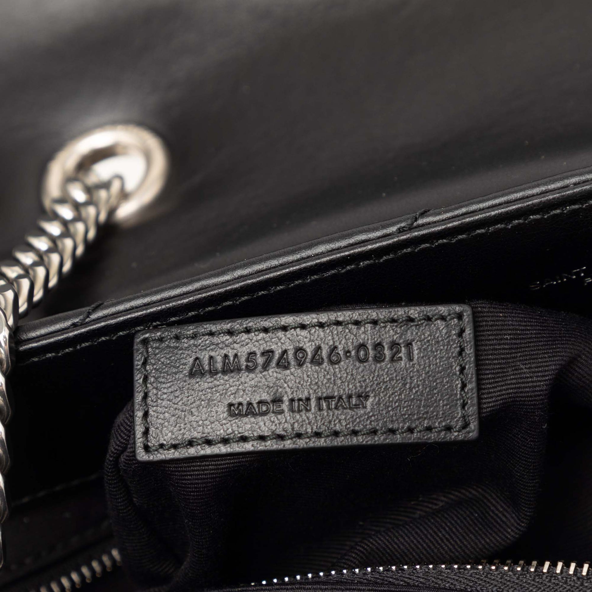 Saint Laurent Medium Matelasse Calfskin Monogram LouLou Shoulder Bag