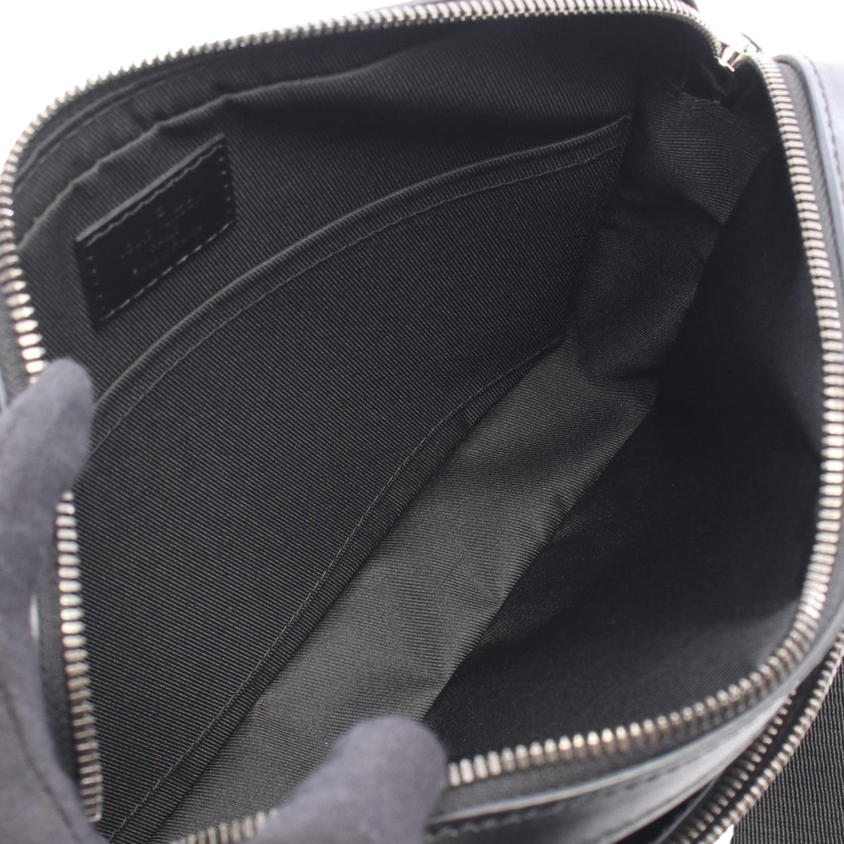 Louis Vuitton Monogram Eclipse Trio Messenger — Black