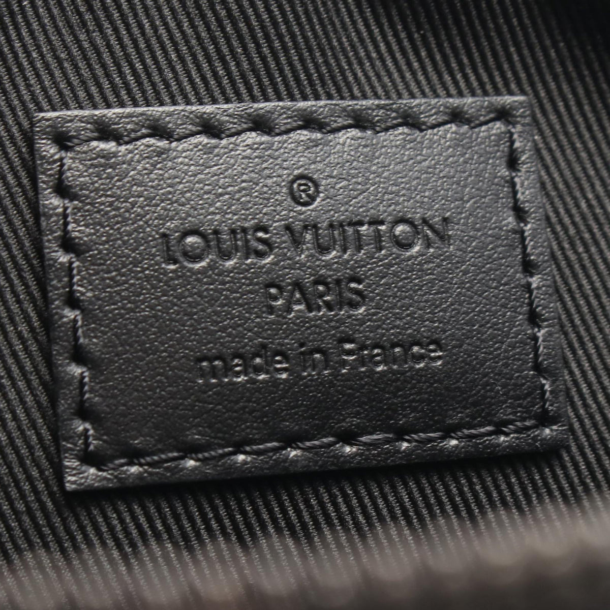 Louis Vuitton Monogram Eclipse Trio Messenger — Black