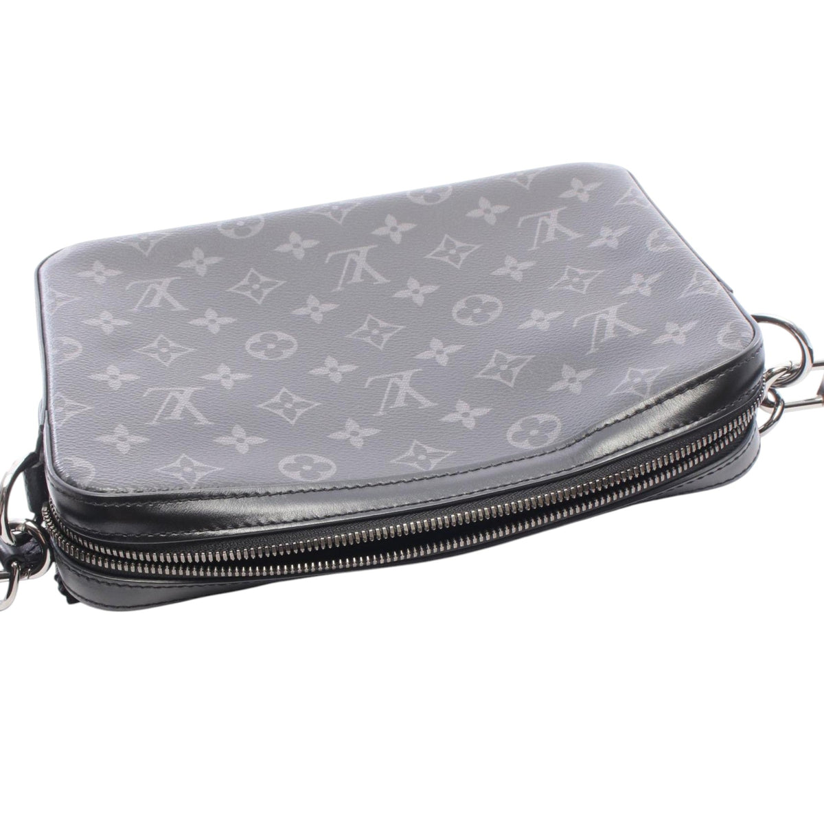 Louis Vuitton Monogram Eclipse Trio Messenger — Black