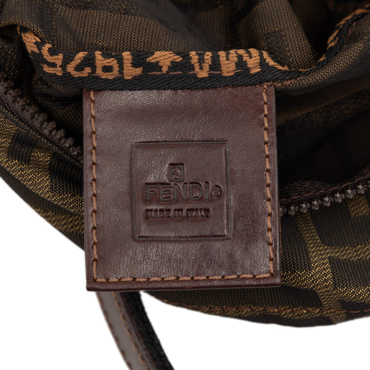 Fendi Mini Zucca Canvas Handbag
