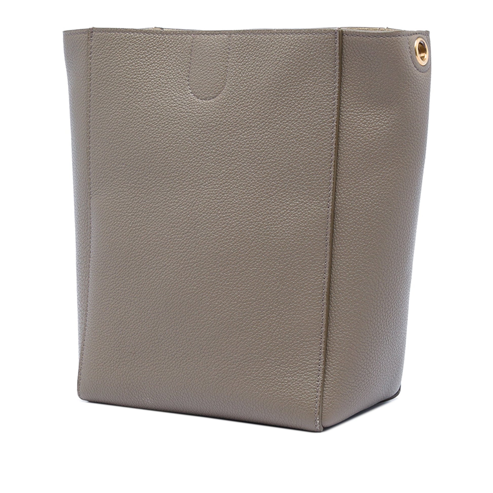 Celine Small Soft Grained Calfskin Seau Sangle Bucket Bag