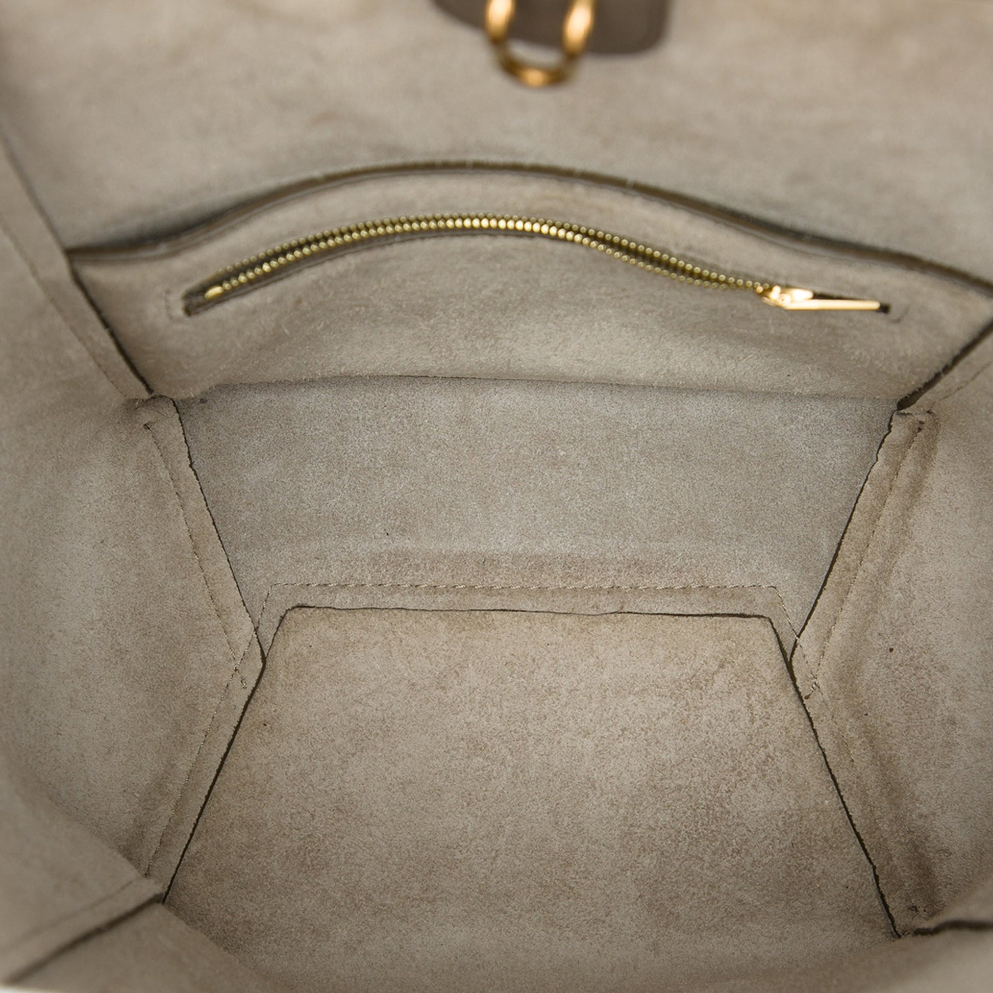 Celine Small Soft Grained Calfskin Seau Sangle Bucket Bag