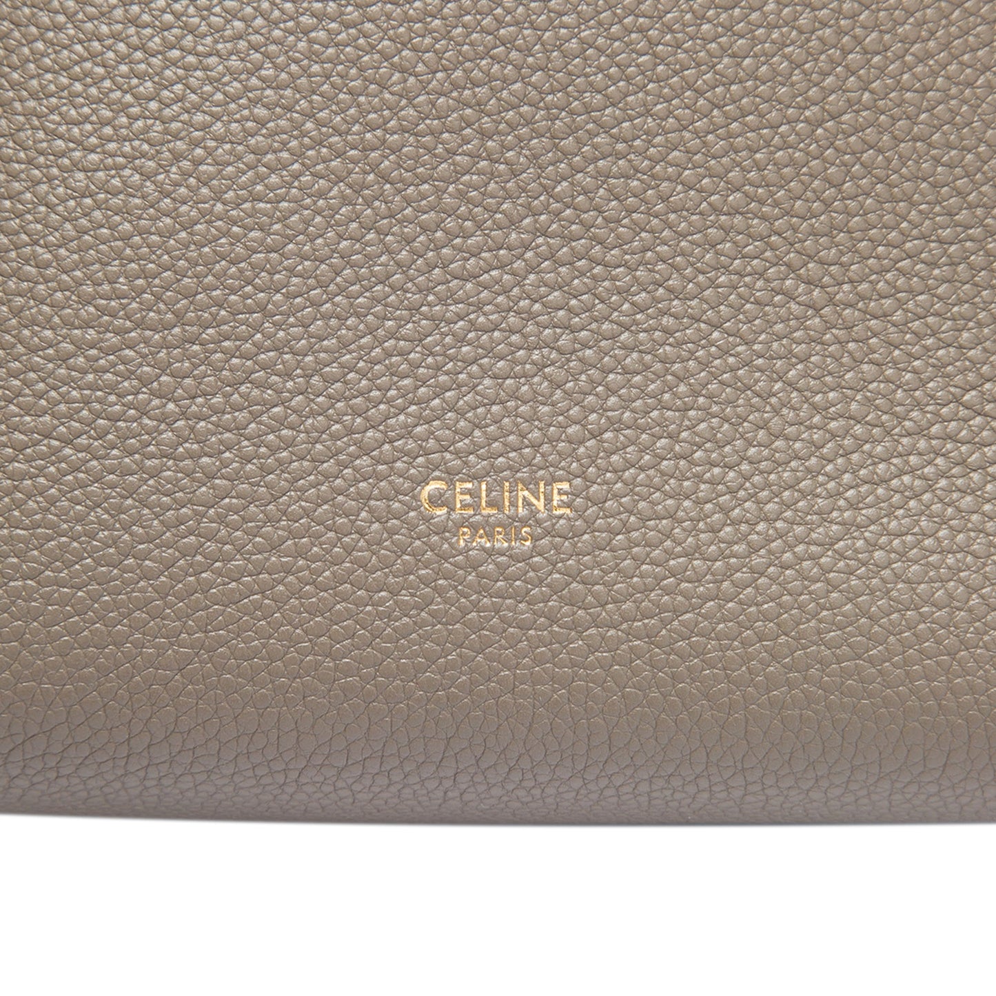 Celine Small Soft Grained Calfskin Seau Sangle Bucket Bag