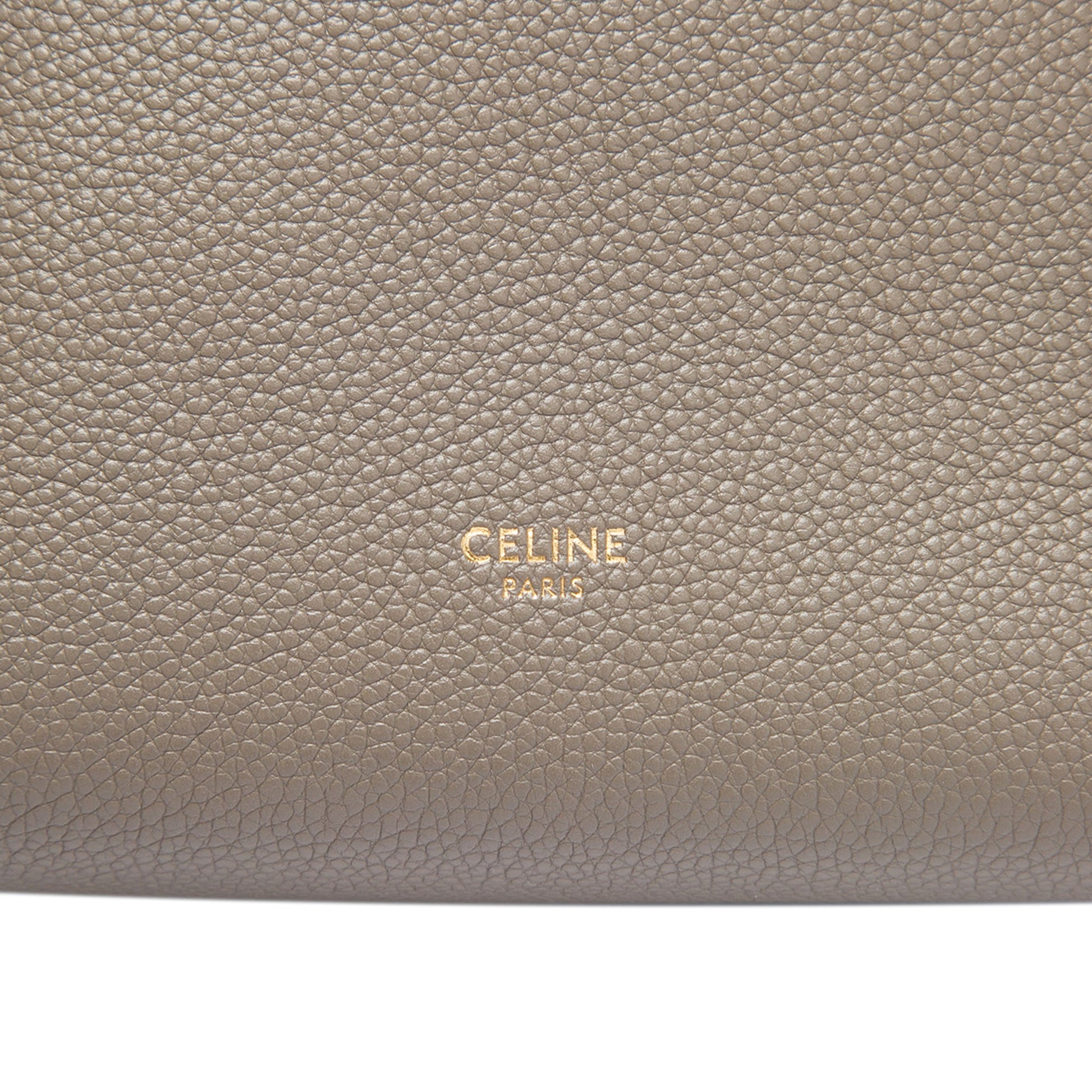 Celine Small Soft Grained Calfskin Seau Sangle Bucket Bag
