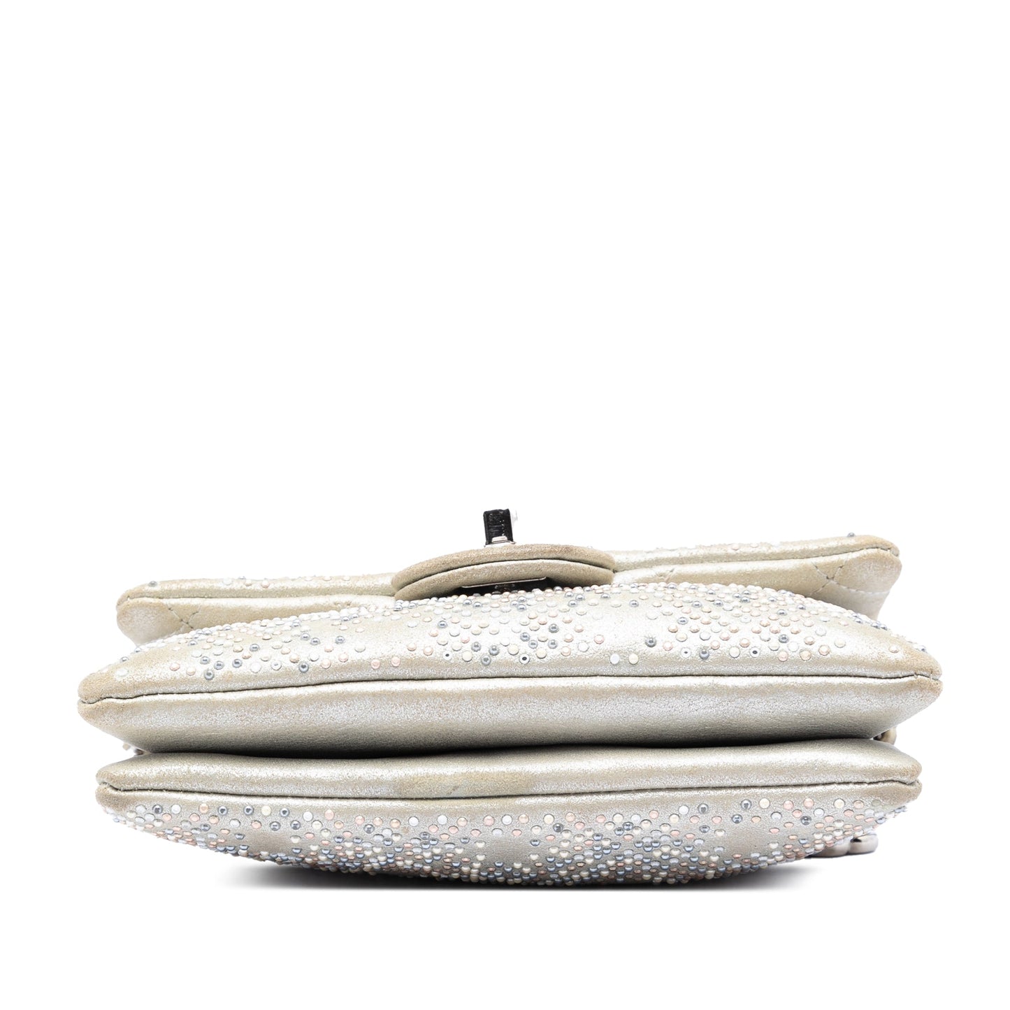 Chanel Mini Suede Beaded Mineral Nights Flap