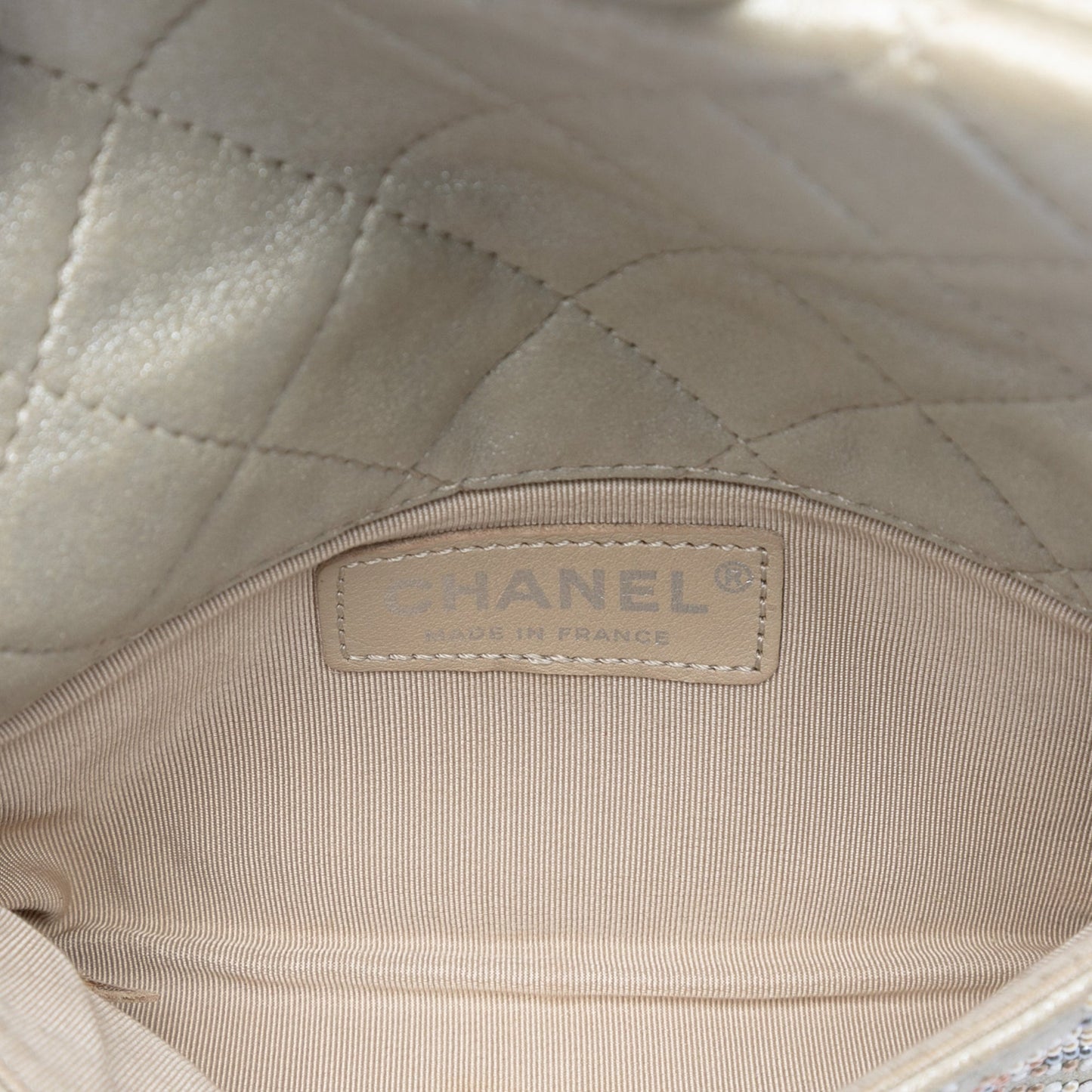 Chanel Mini Suede Beaded Mineral Nights Flap
