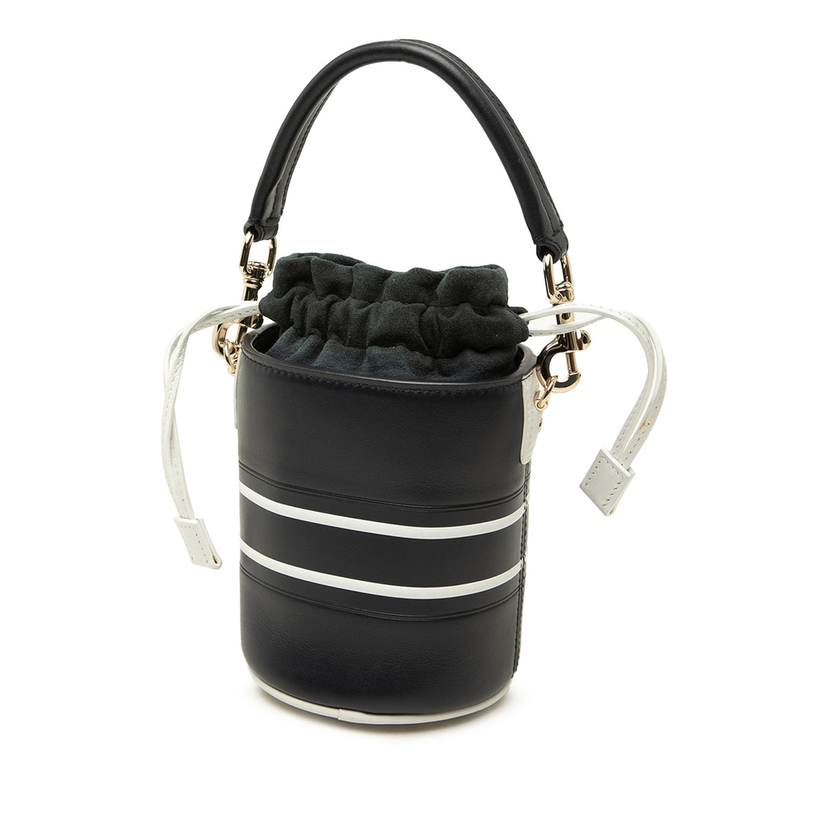Dior Micro Calfskin Vibe Drawstring Bucket Bag