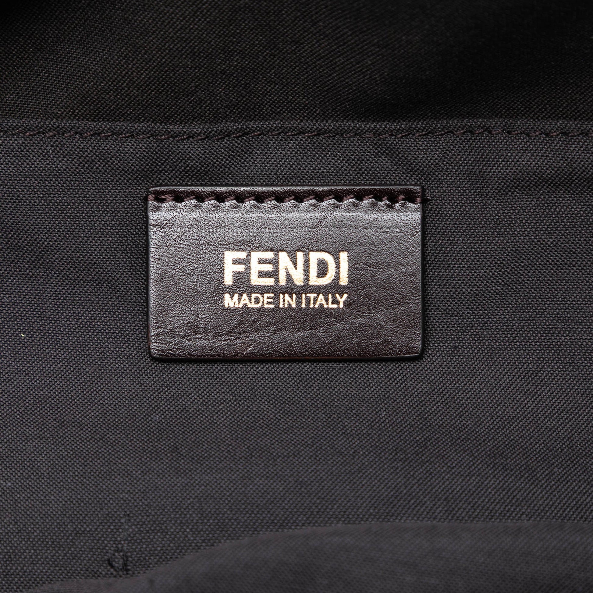 Fendi Nubuck FF Chains Tote