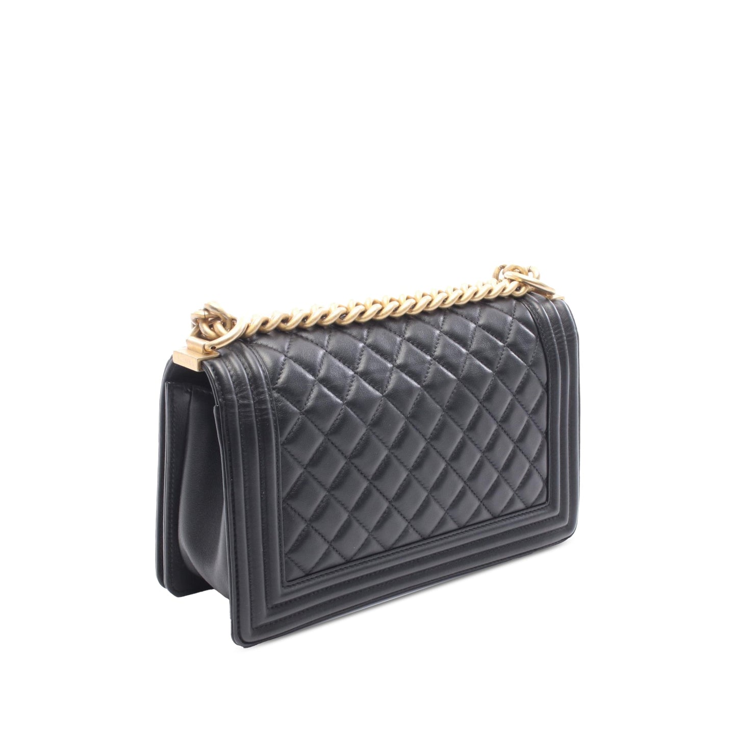 Chanel Medium Quilted Lambskin Boy Flap