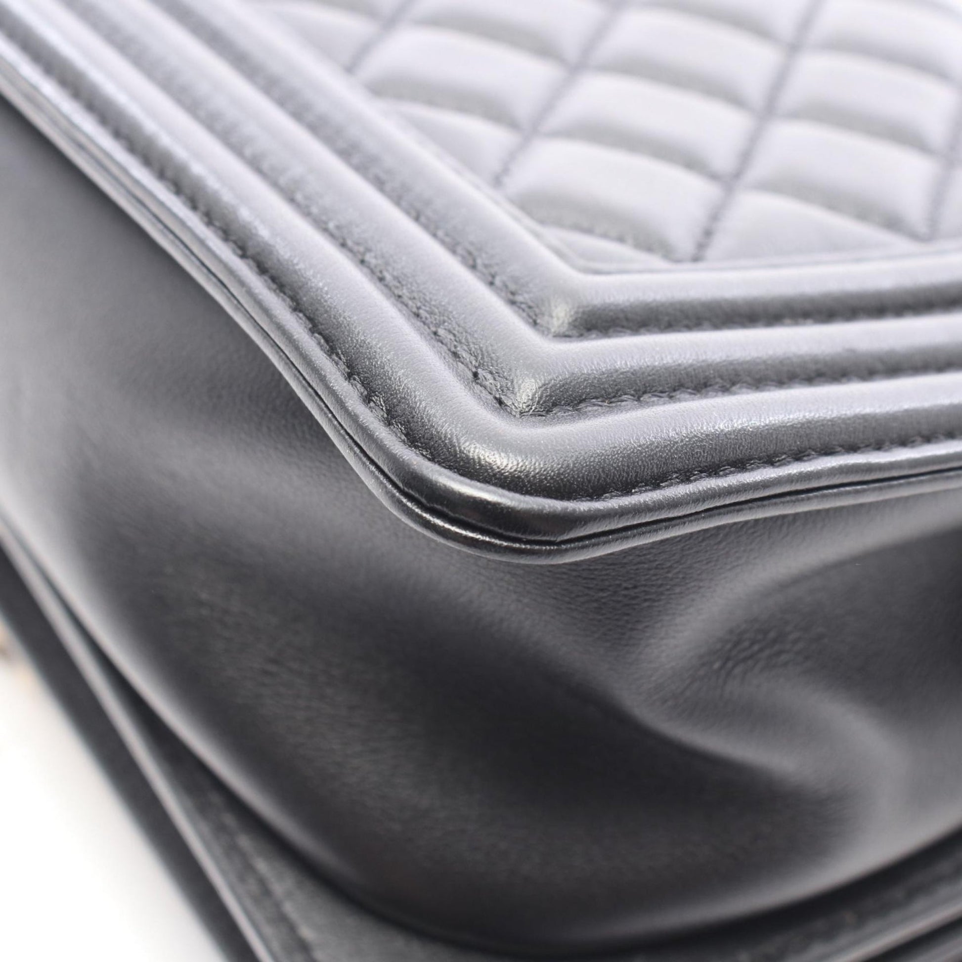 Chanel Medium Quilted Lambskin Boy Flap