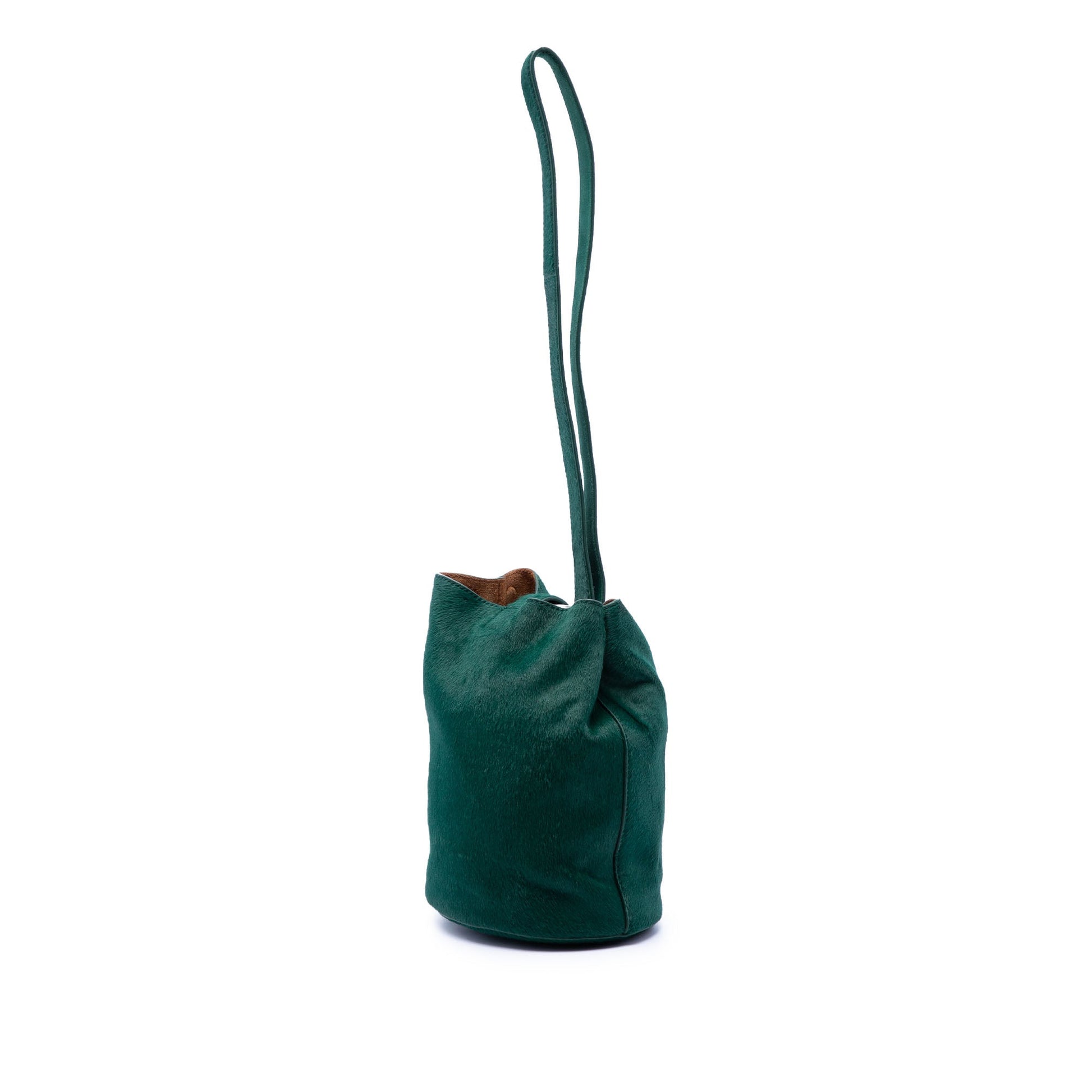 Bottega Veneta Small Pony Hair Drop Bucket Bag