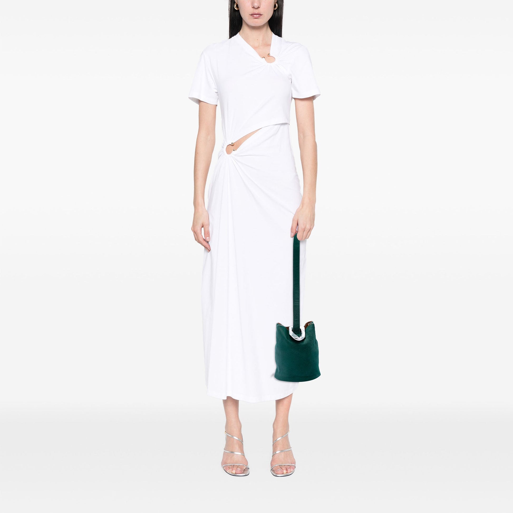 Bottega Veneta Small Pony Hair Drop Bucket Bag