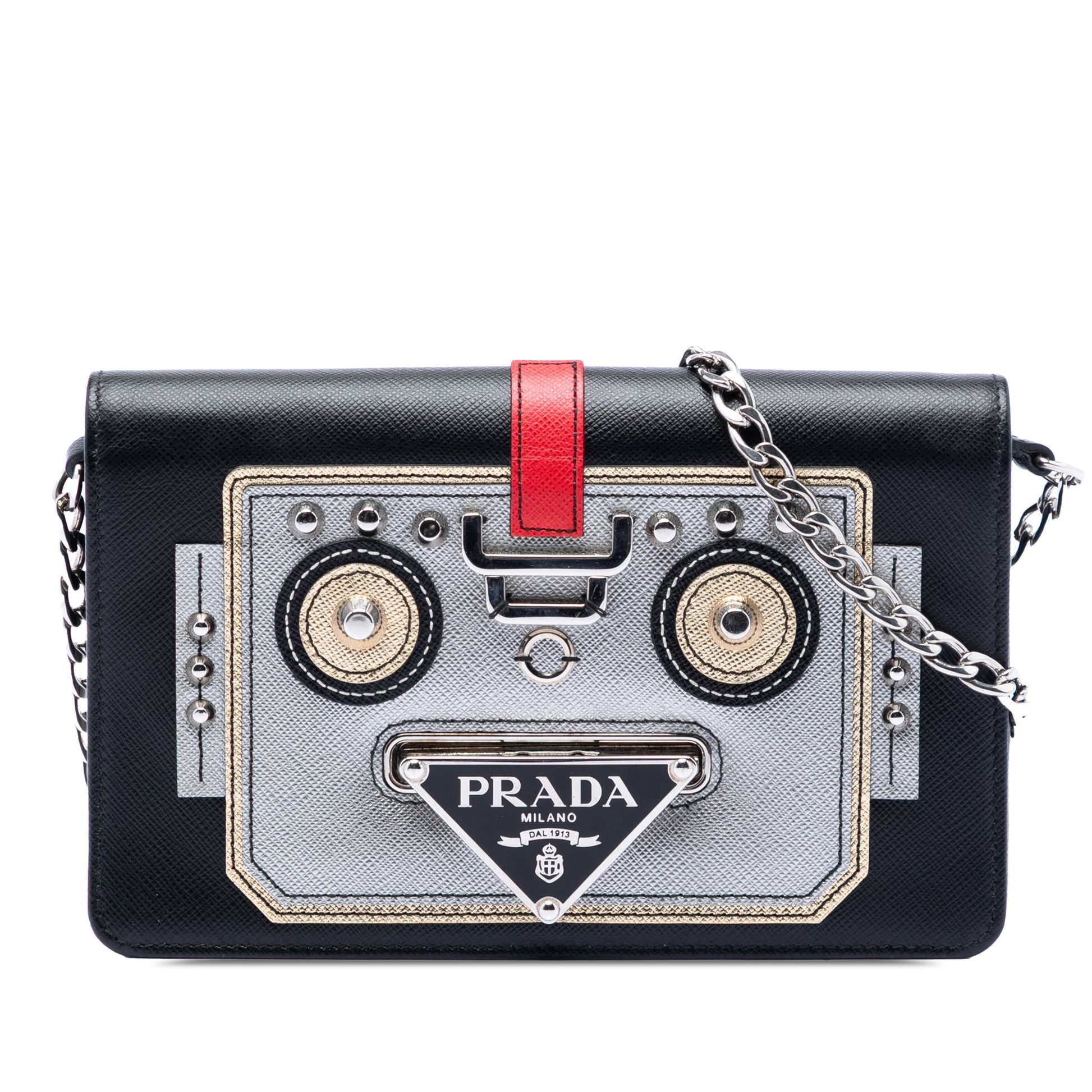 Prada Saffiano Robot Wallet on Chain