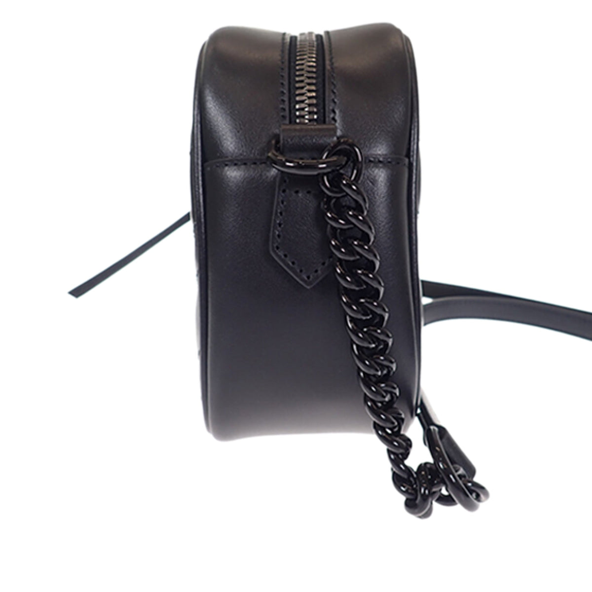 Gucci Mini GG Marmont Matelasse Leather Monochrome Crossbody