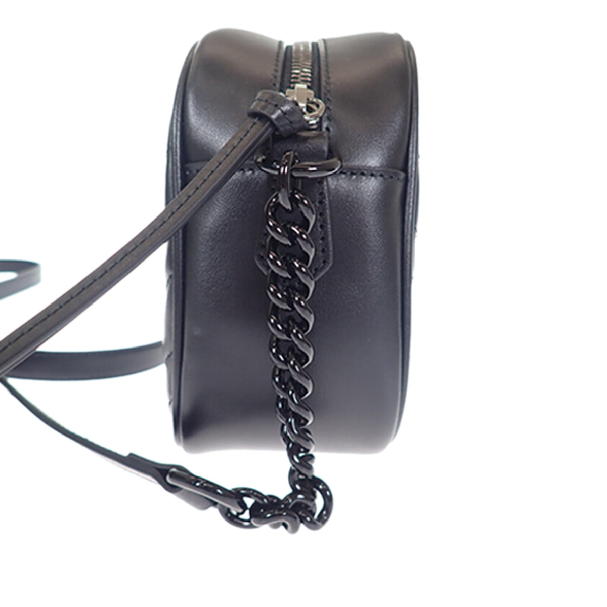Gucci Mini GG Marmont Matelasse Leather Monochrome Crossbody