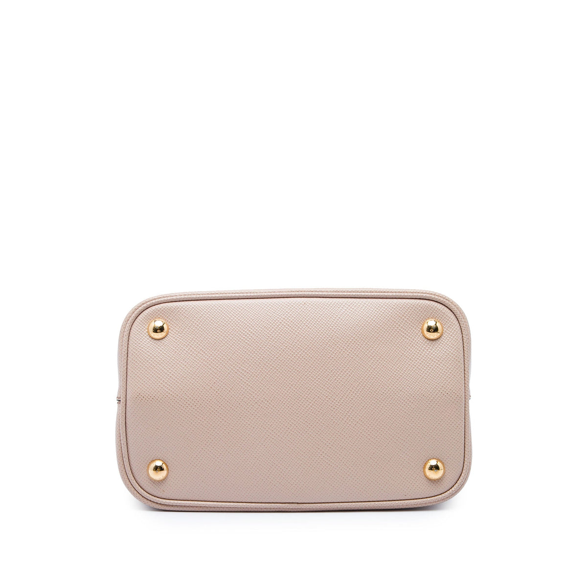 Prada Medium Saffiano Cuir Panier Satchel — Brown