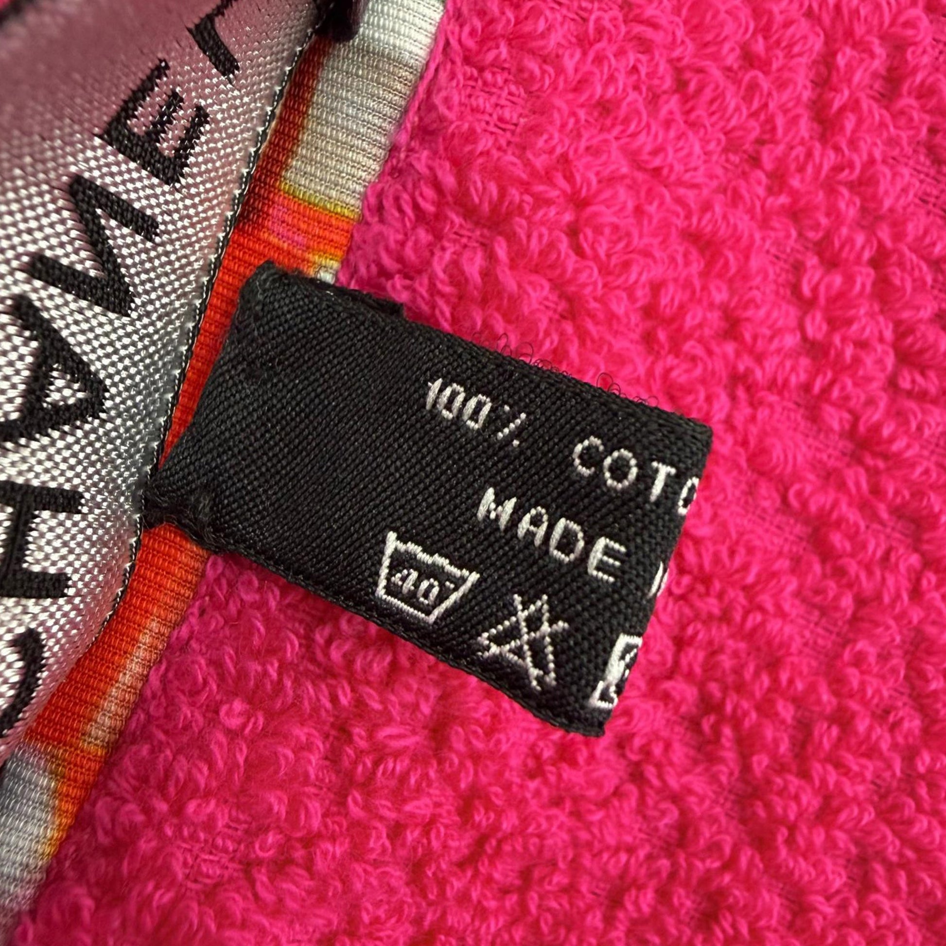 Chanel CC Terry Cloth Reversible Beach Tote