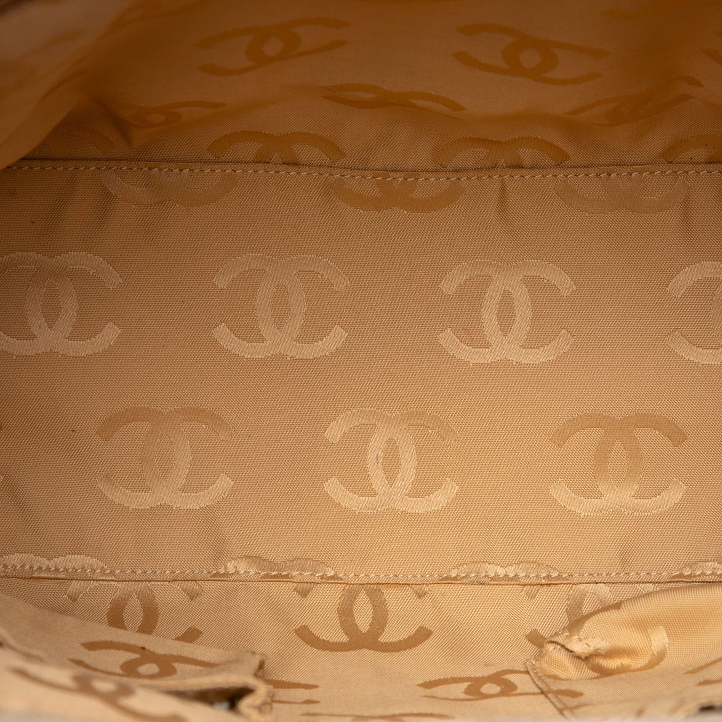 Chanel CC Quilted Suede Turnlock Satchel