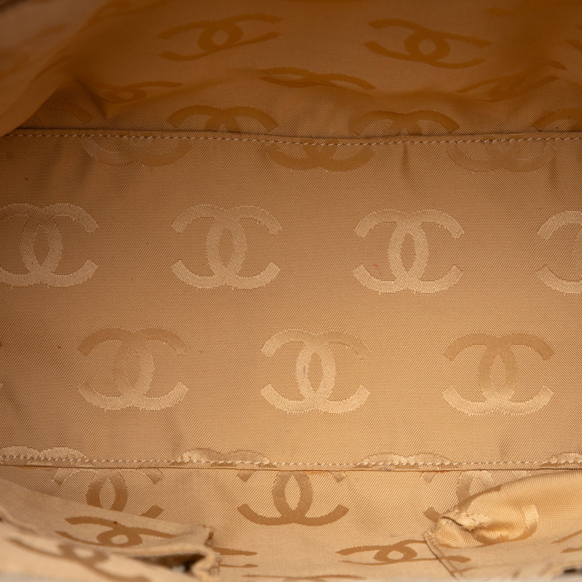Chanel CC Quilted Suede Turnlock Satchel