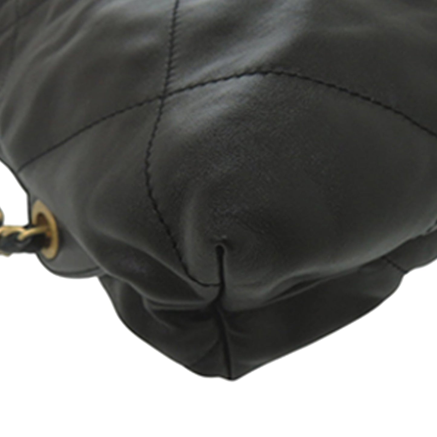 Chanel Large Quilted Shiny Calfskin 22 Backpack
