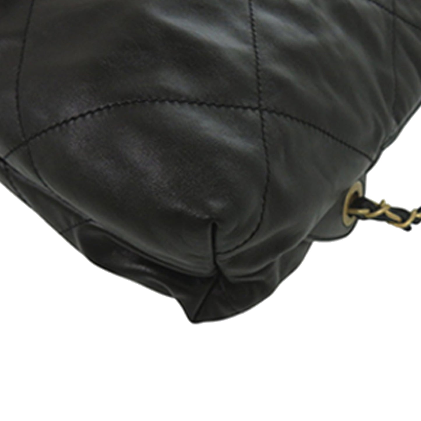 Chanel Large Quilted Shiny Calfskin 22 Backpack
