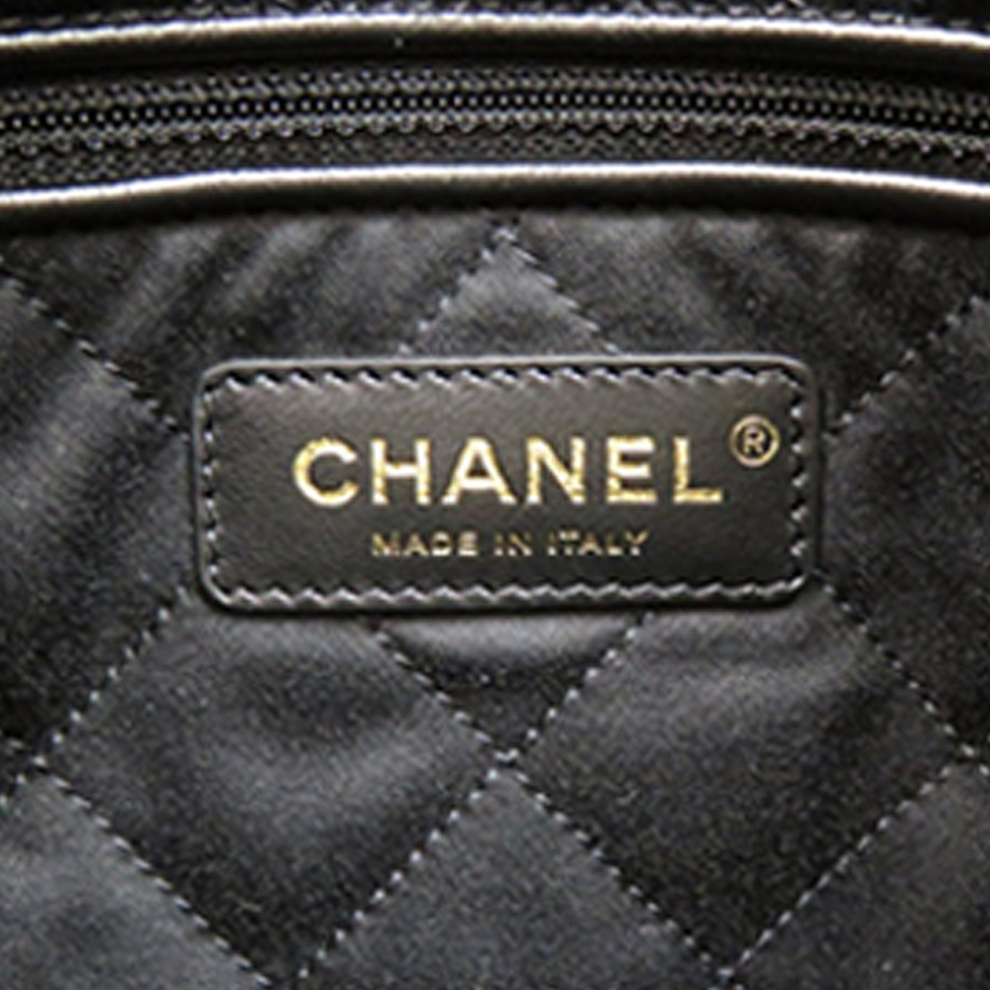 Chanel Large Quilted Shiny Calfskin 22 Backpack