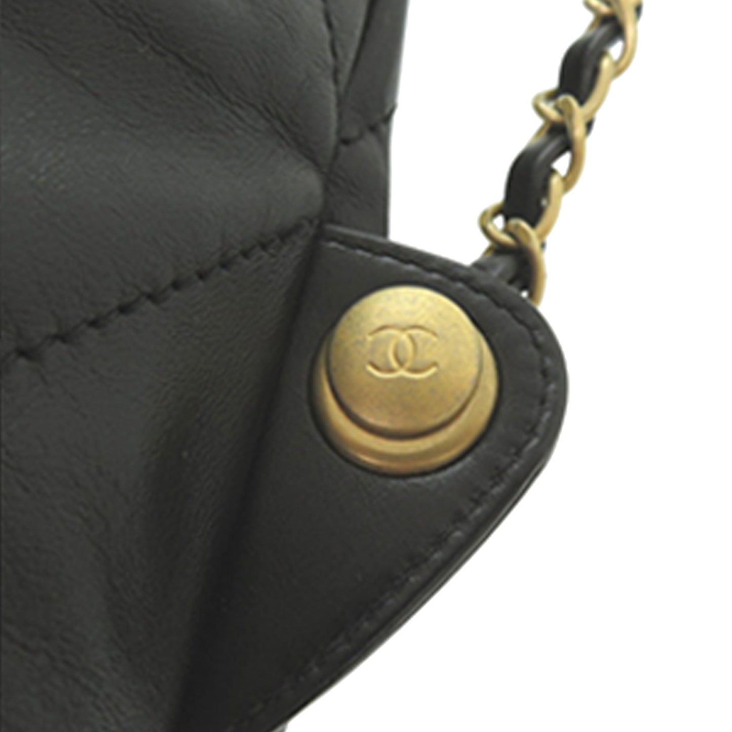 Chanel Large Quilted Shiny Calfskin 22 Backpack