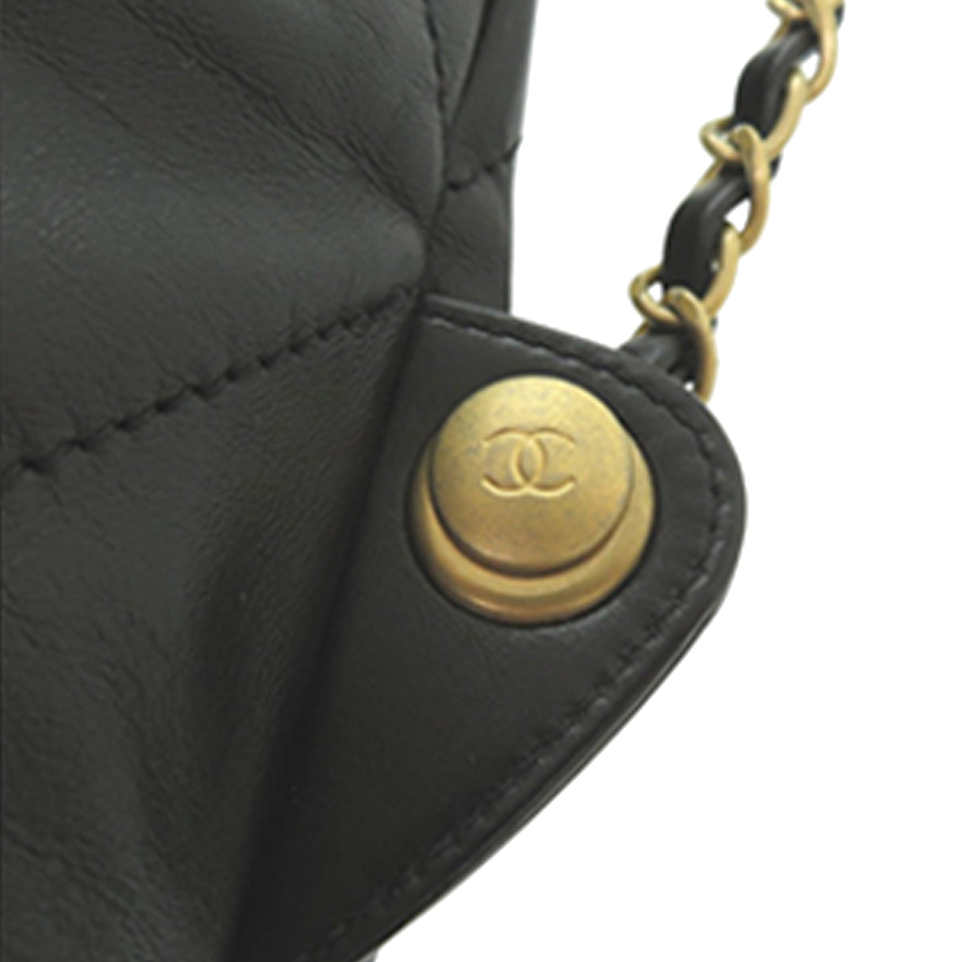 Chanel Large Quilted Shiny Calfskin 22 Backpack