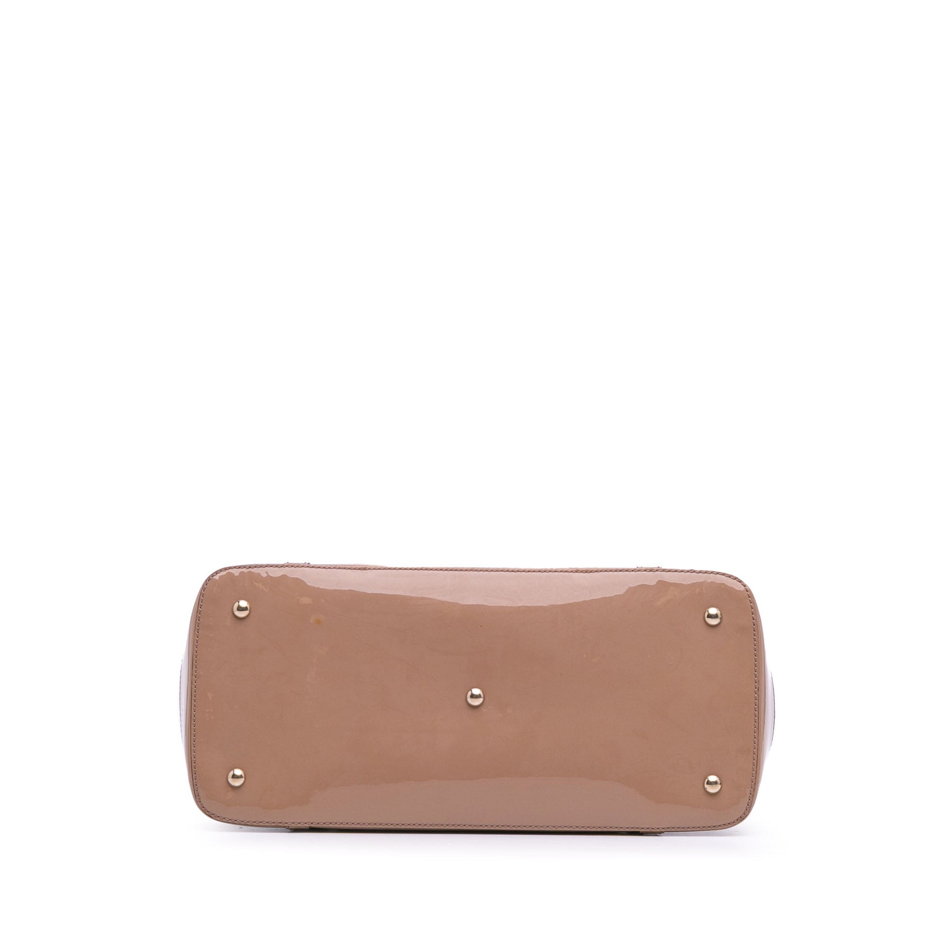 Gucci Large Microguccissima Patent Nice Dome Satchel