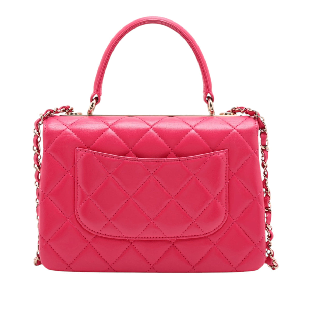 Chanel Small Quilted Lambskin Trendy CC Flap — Pink