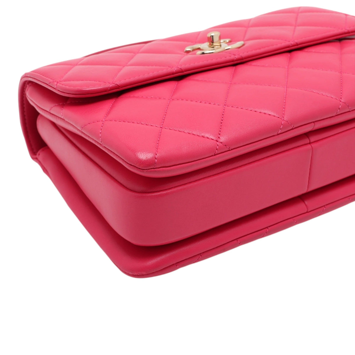 Chanel Small Quilted Lambskin Trendy CC Flap — Pink