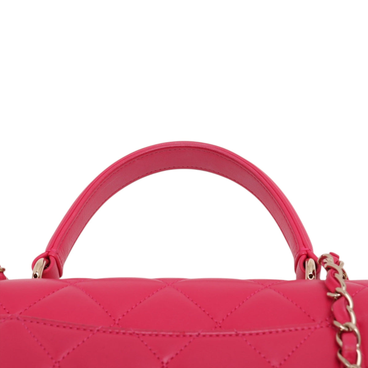 Chanel Small Quilted Lambskin Trendy CC Flap — Pink