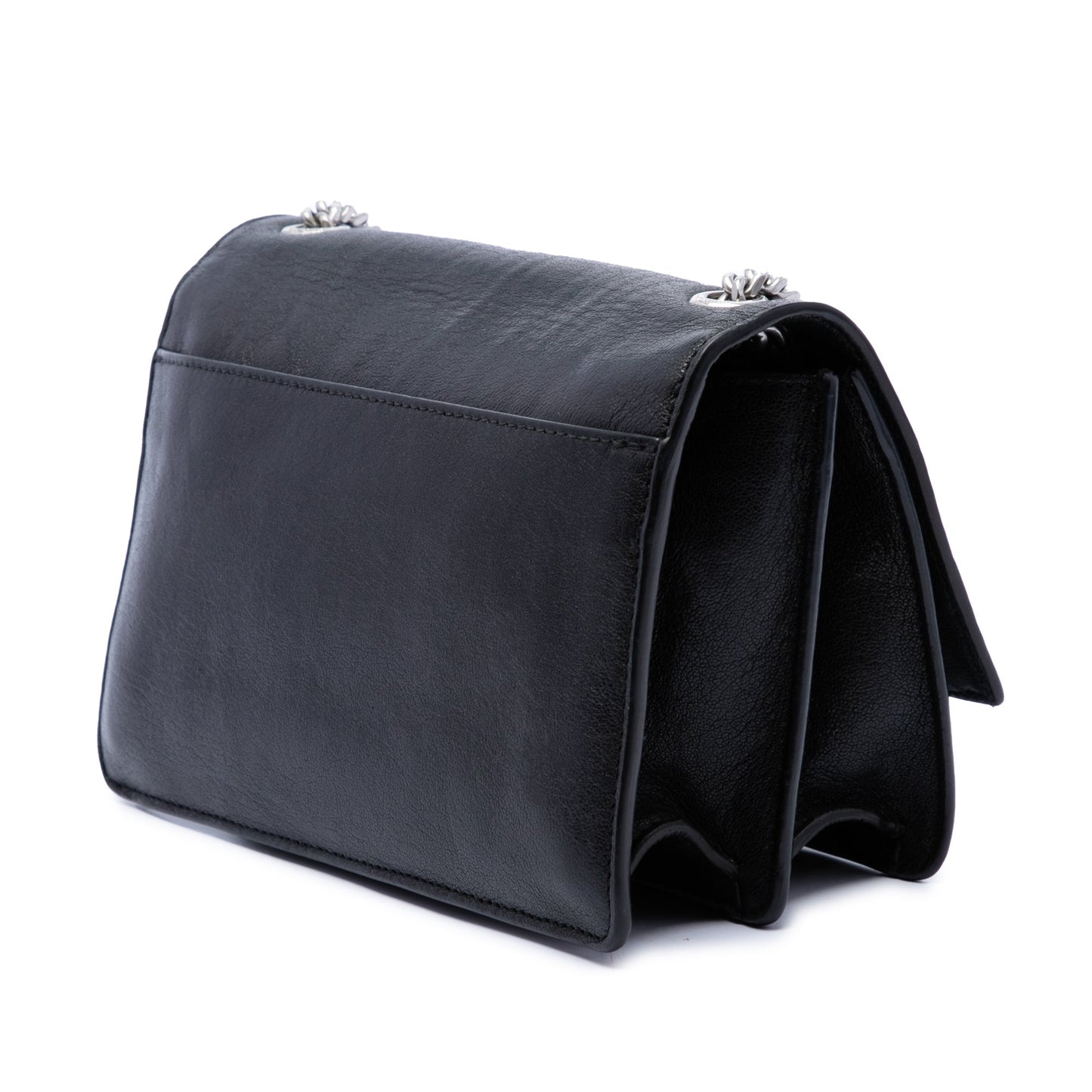 Saint Laurent Small Calfskin Monogram Sunset Crossbody